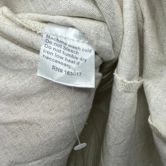 Princess Polly Turin Long Sleeve Belted Mini Dress Beige Size 2 Preppy Office - Picture 7 of 10